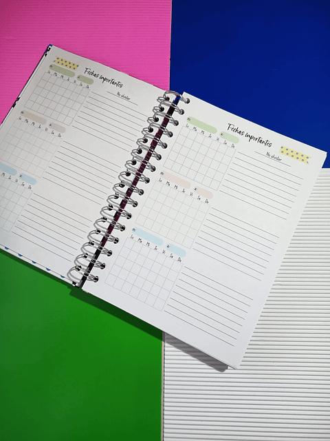 Planificador anual Funky A5