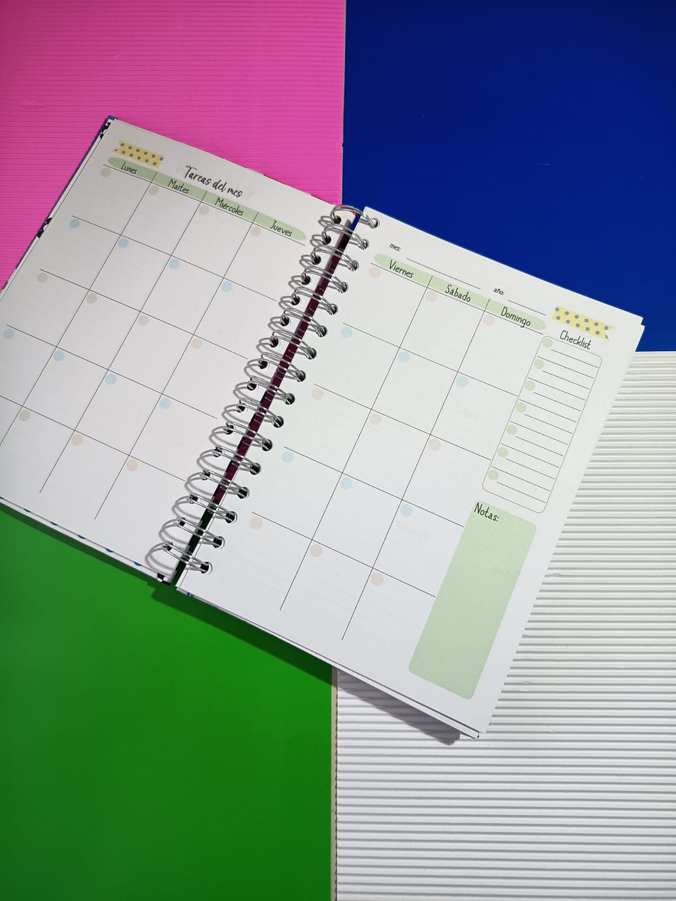 Planificador anual Funky A5 3