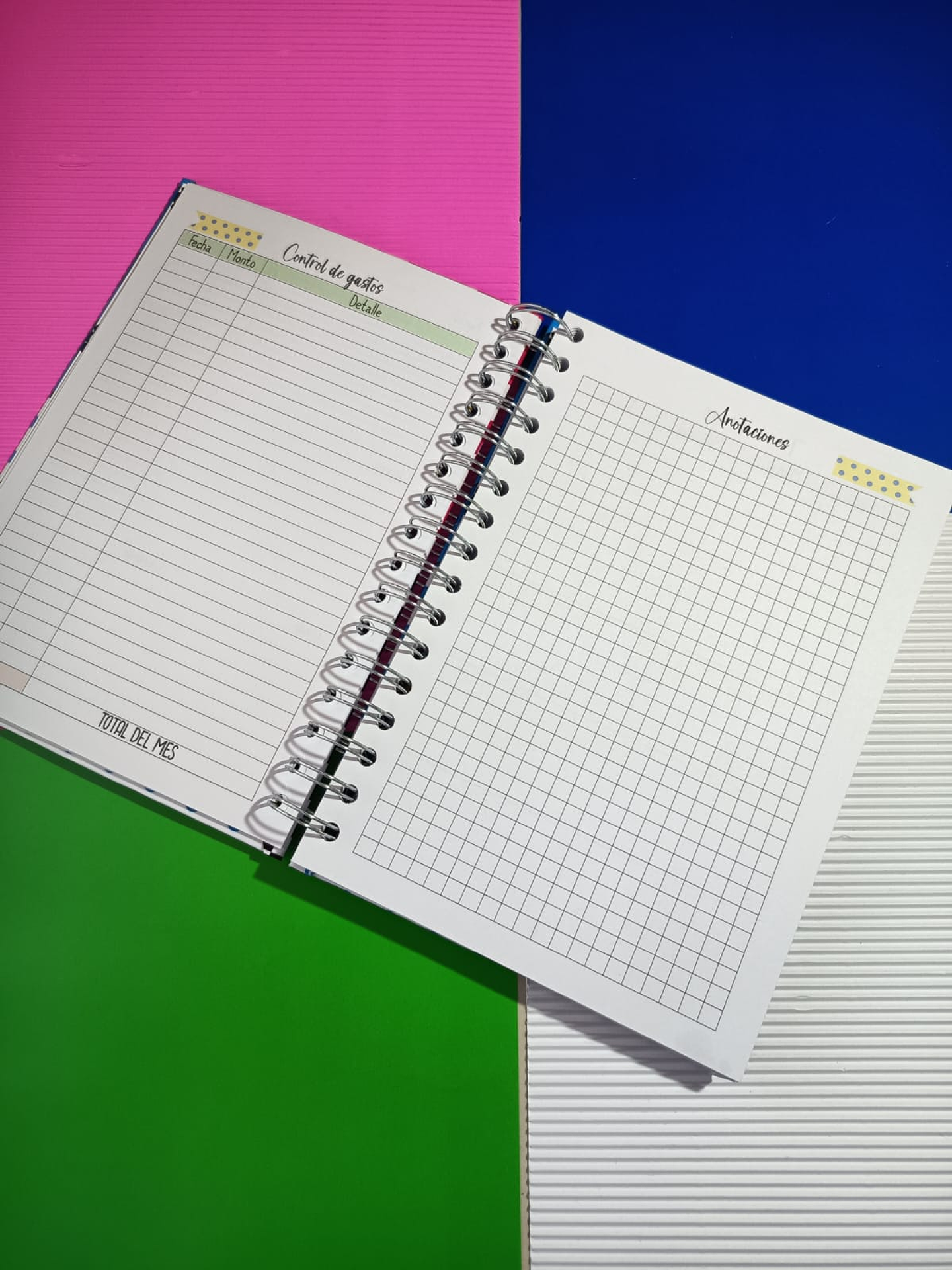 Planificador anual Funky A5 6