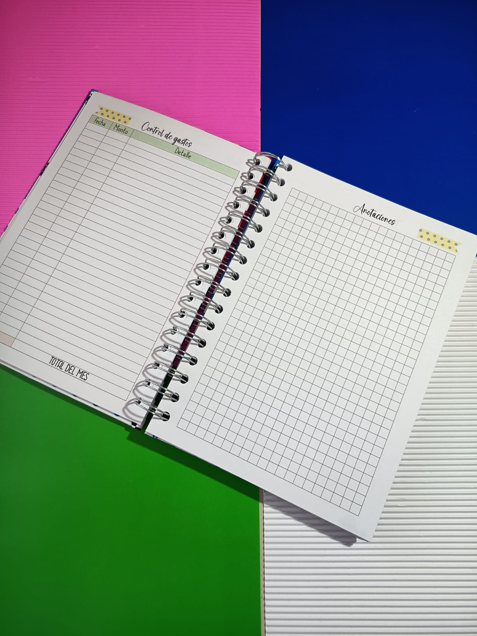 Planificador anual Funky A5 6