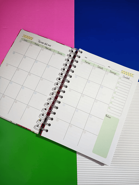 Planificador anual Funtastic watermelon A5