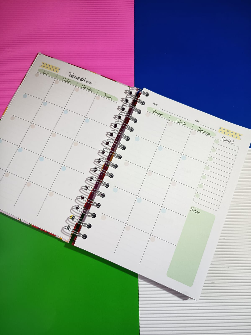 Planificador anual Funtastic watermelon A5 2