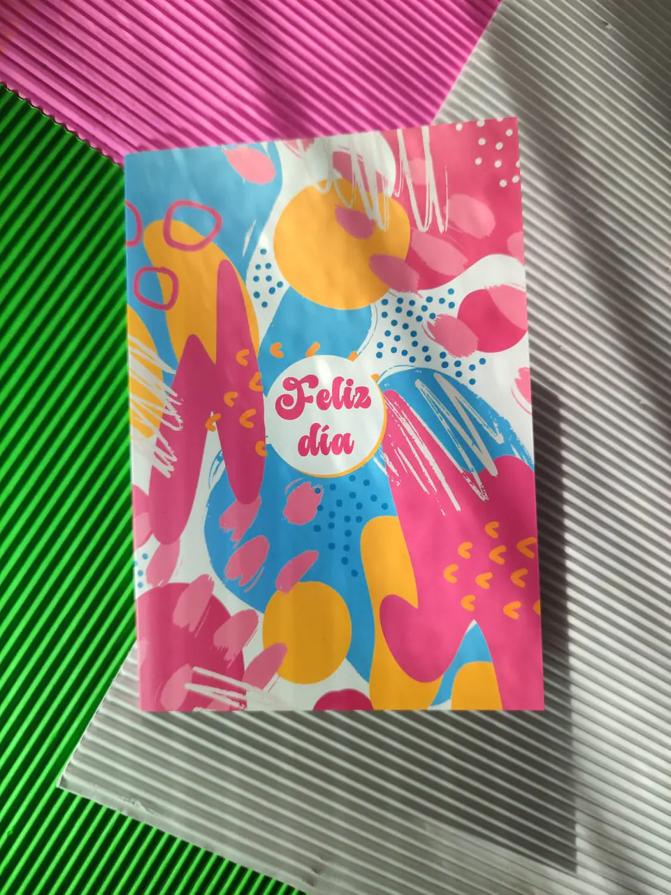 Tarjetas de saludo feliz día 2