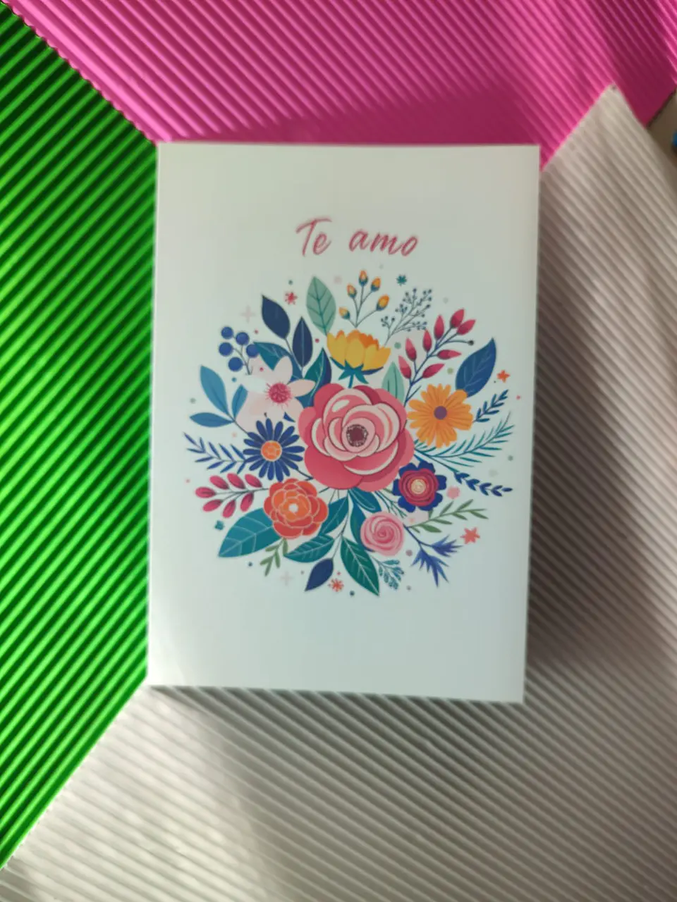 Tarjetas de saludo Te amo 1