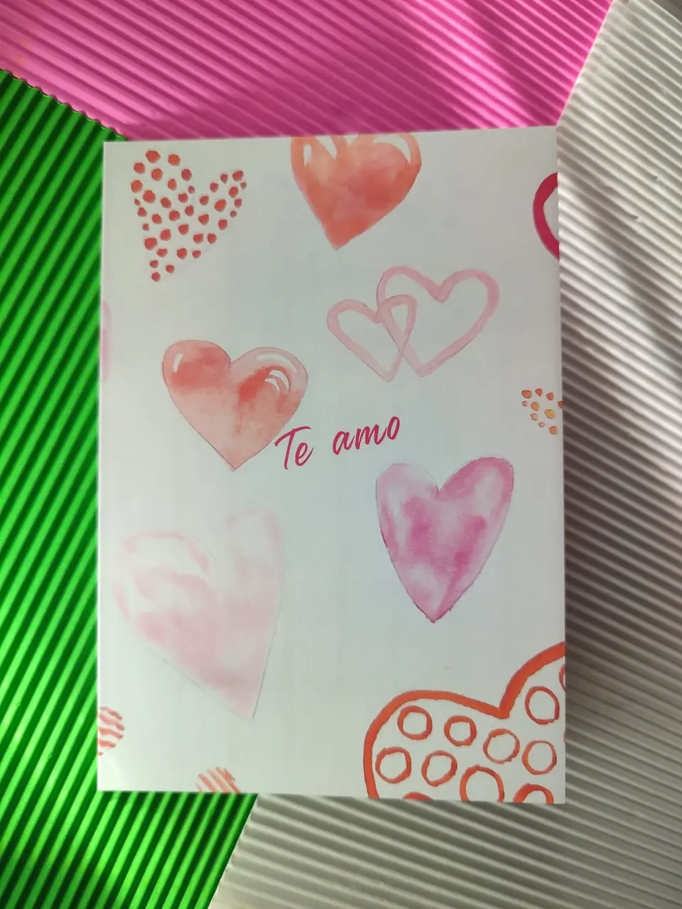 Tarjetas de saludo Te amo 2