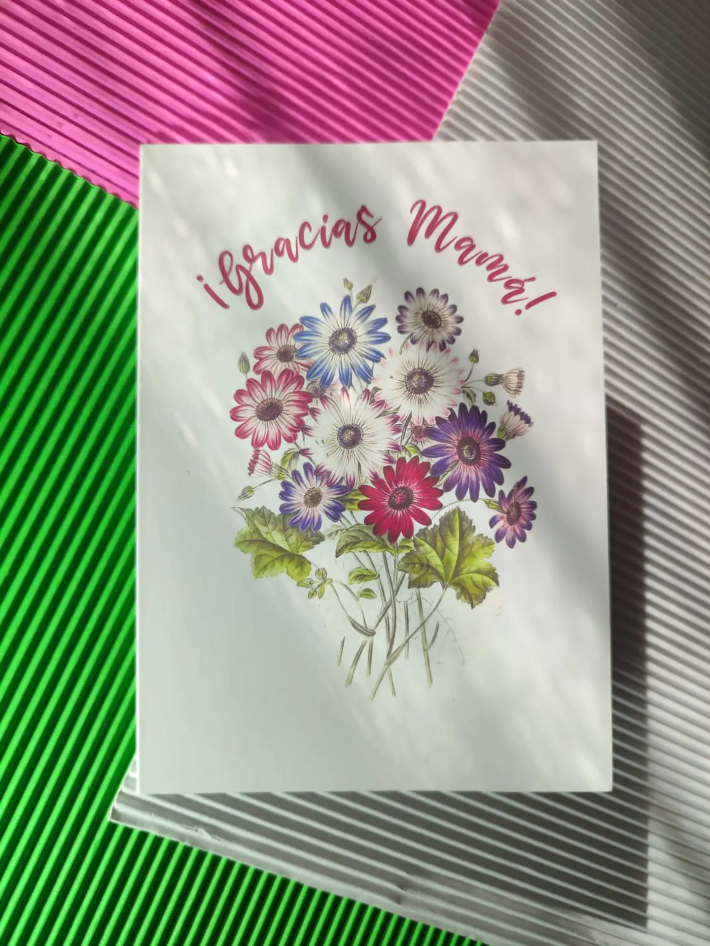 Tarjetas de saludo Gracias mamá 3