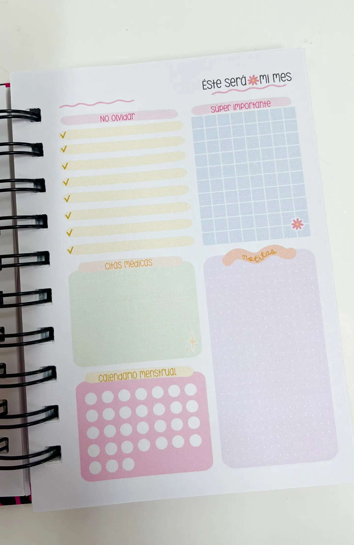 Planificador Pocket Animal print 10