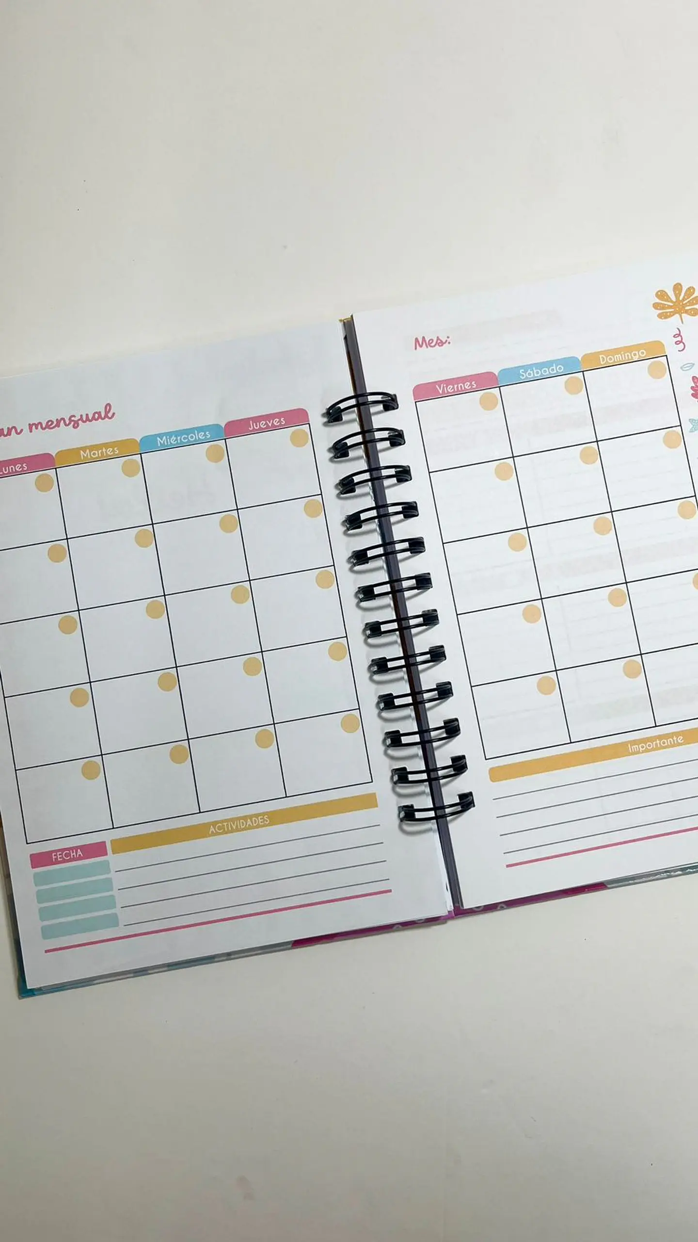 Planner Confía en tu proceso 3