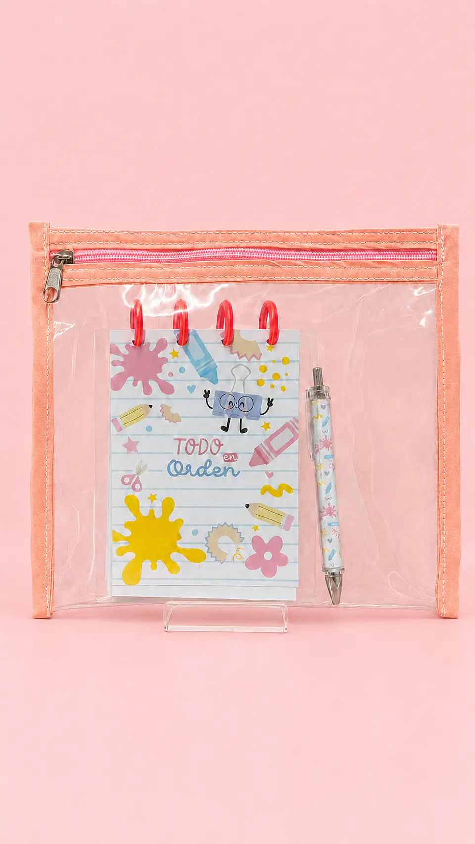 Estuche transparente 2