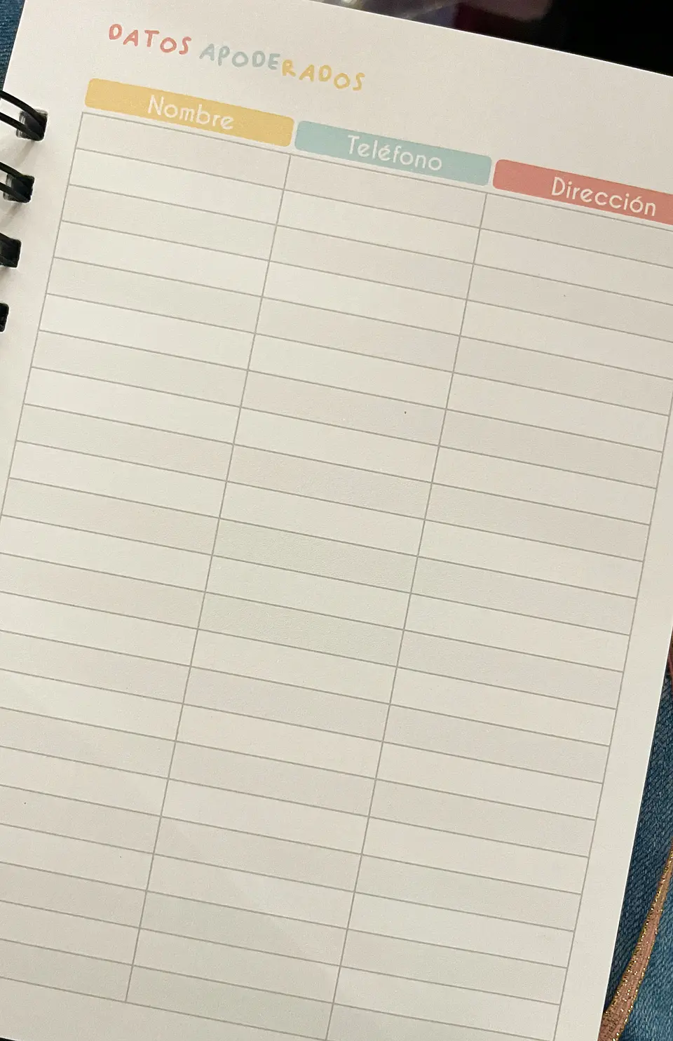 Planner Docente 2027 4