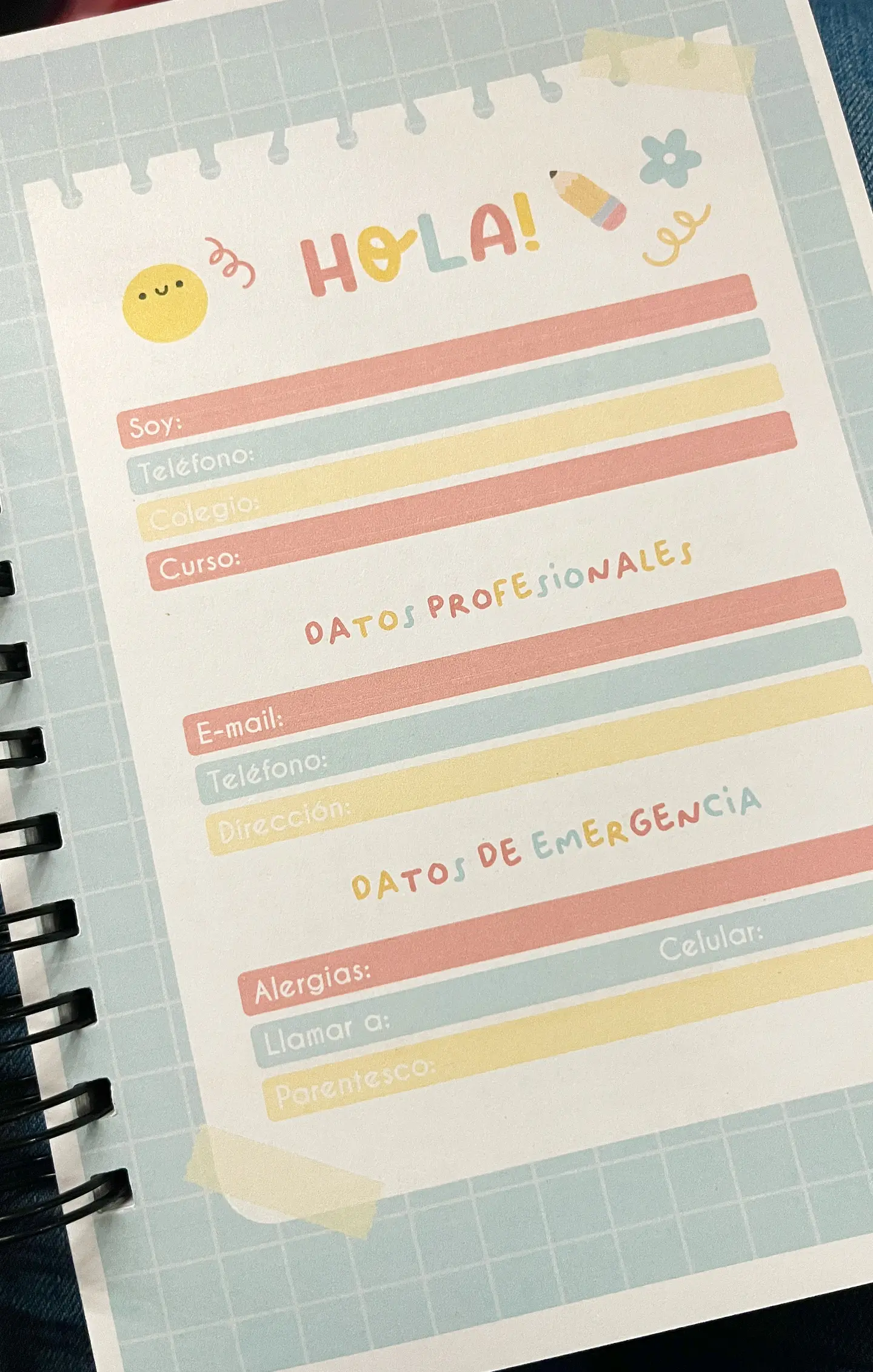 Planner Docente 2027 9