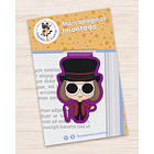 Marcapáginas Willy Wonka 1