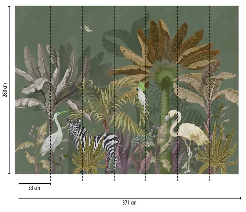 BOTANIC & JUNGLE - 382371 - THE WALL - A.C 2