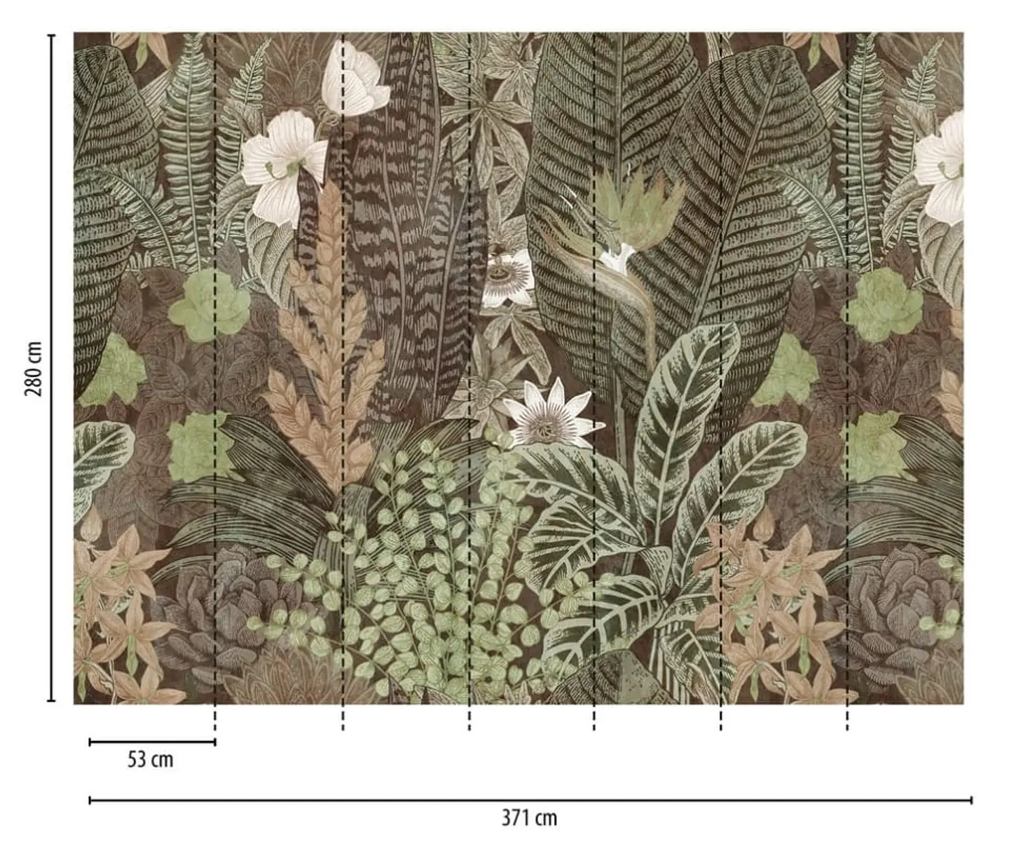 BOTANIC & JUNGLE - 382431 - THE WALL - A.C 2