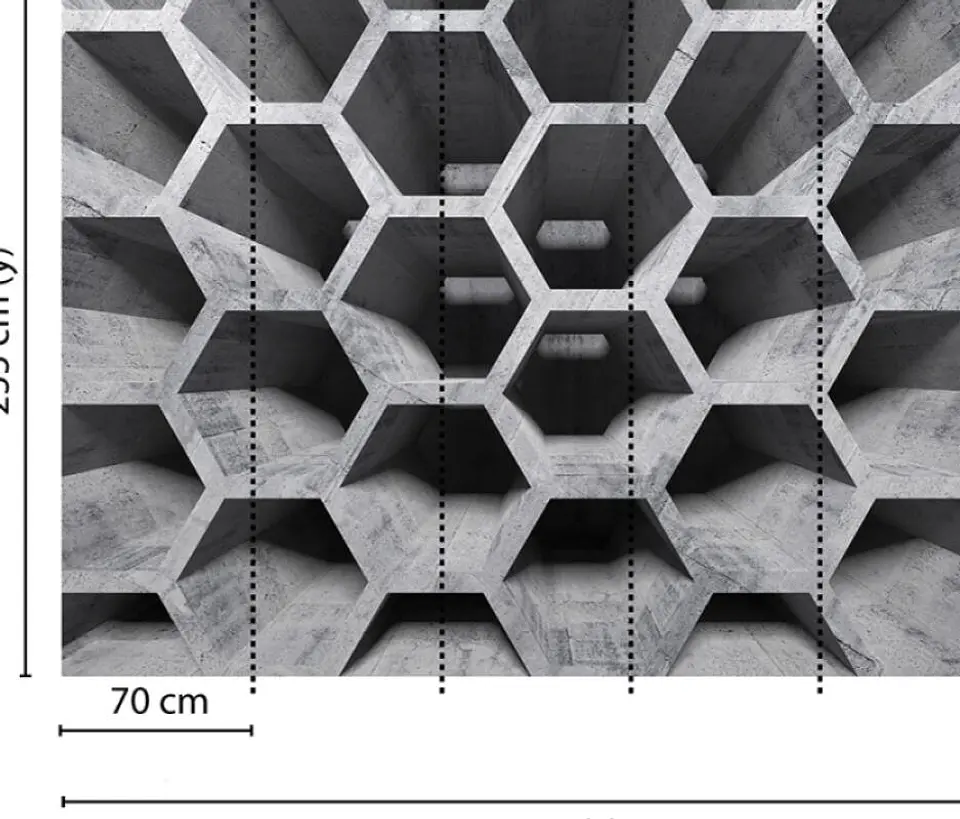 HONEY COMB STRUCTURE 1 3
