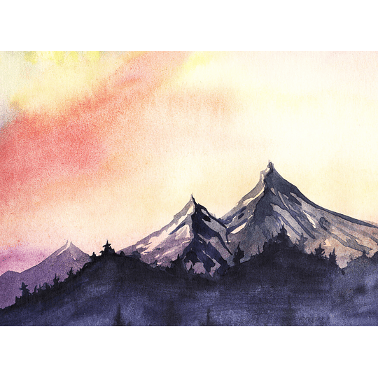 MOUNTAIN PAINTING 1
