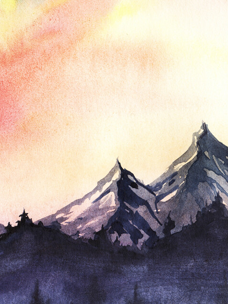 MOUNTAIN PAINTING 1 1