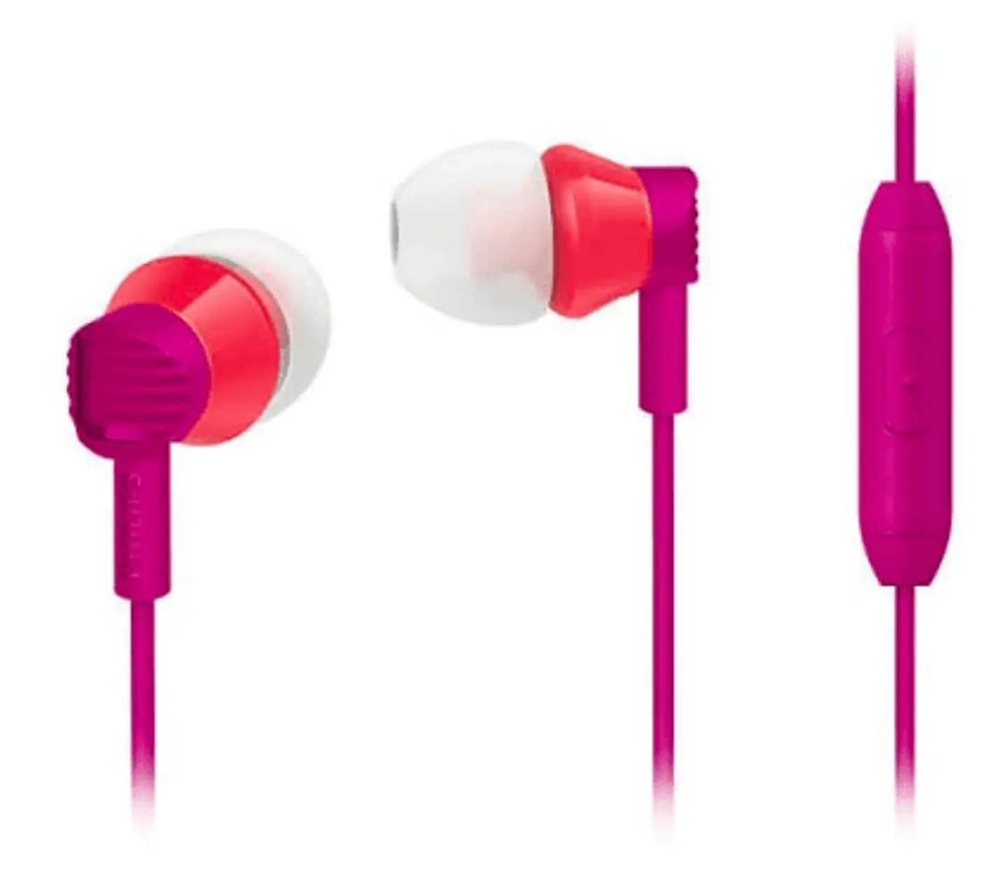 Philips Extra Bass C/Mic SHE-3805PK Pink  1