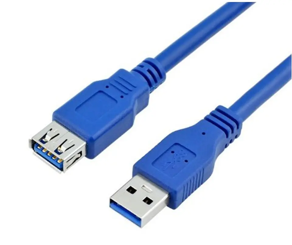 Ulink Cable USB 3.0 Azul Macho a Hembra 0150128 1,8 Mts.  1