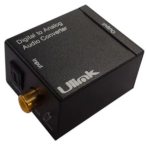 Ulink Conversor de Audio Digital a 2 RCA UL-DGRCA 