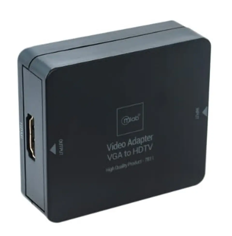 Microlab Adaptador VGA a HDMI 07811  2