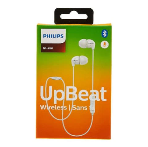 Philips Audífonos UpBeat C/Mic White SHB3595WT 