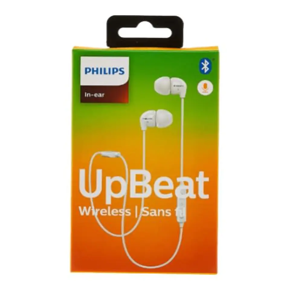 Philips Audífonos UpBeat C/Mic White SHB3595WT  1