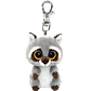 Ty Llavero Beanie Boos Oakie Mapache Gris 35252  - Miniatura 1