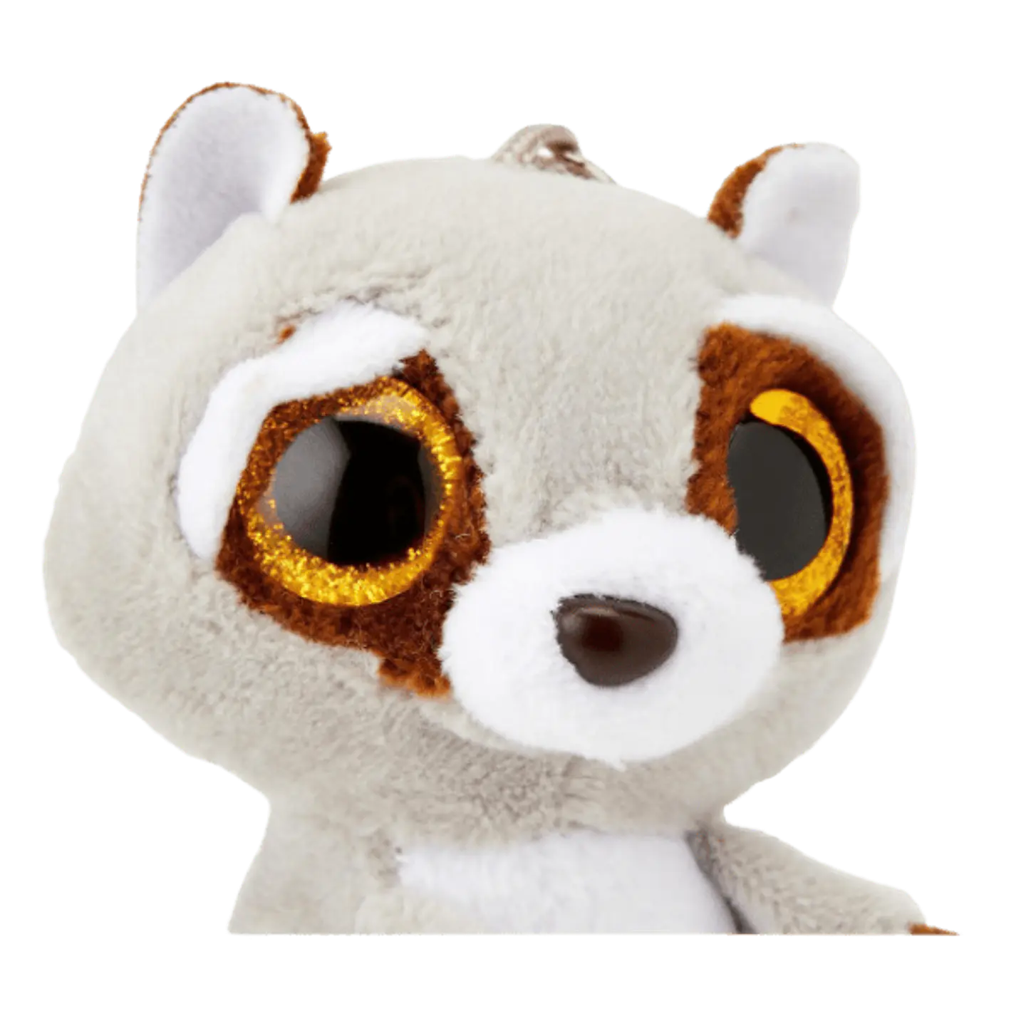 Ty Llavero Beanie Boos Oakie Mapache Gris 35252  2
