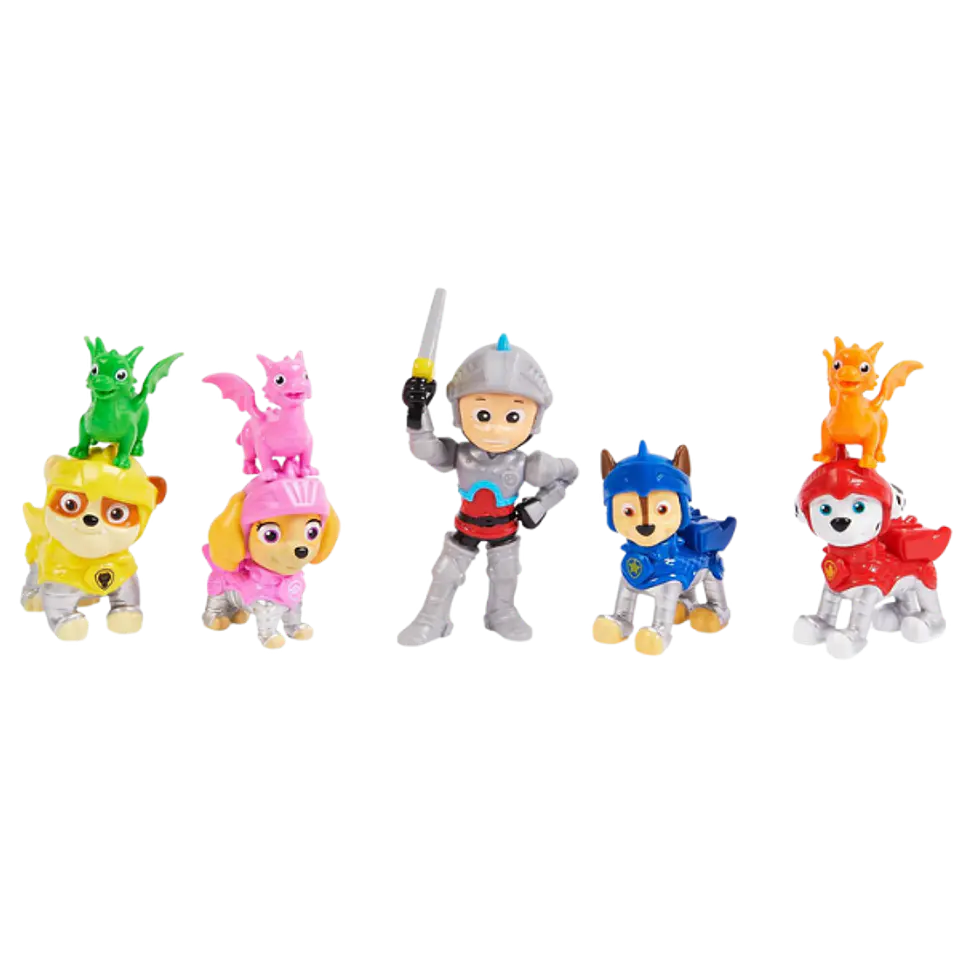 Paw Patrol Rescue Gift Ryder & Pups (8 Figuras)  2