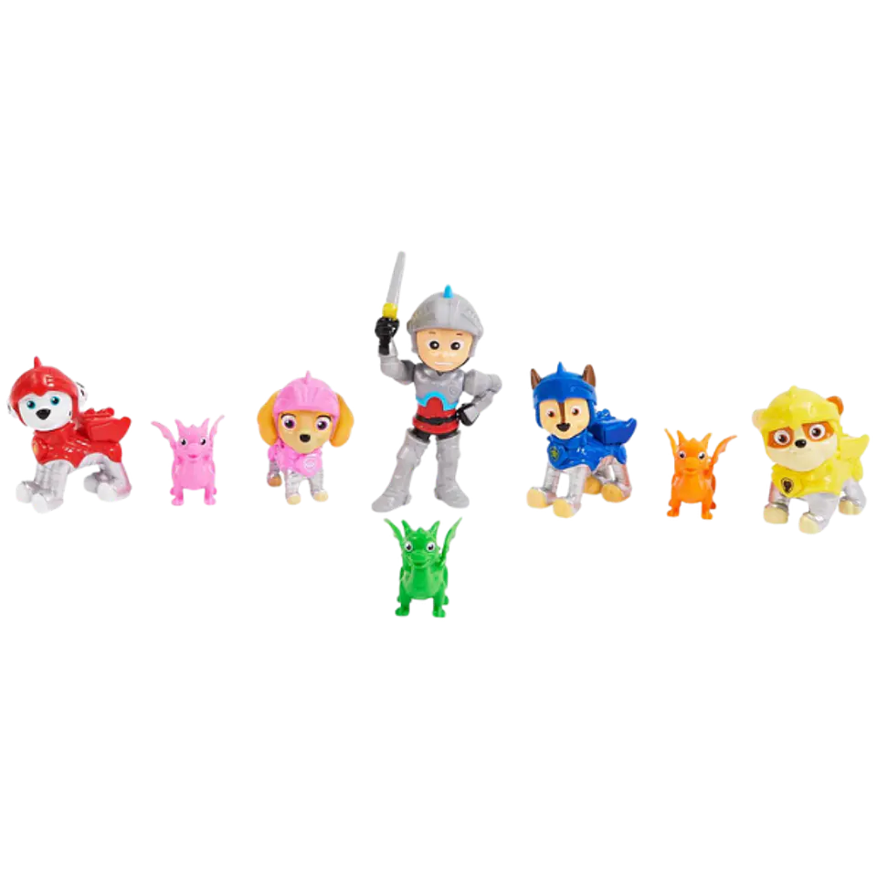 Paw Patrol Rescue Gift Ryder & Pups (8 Figuras)  3