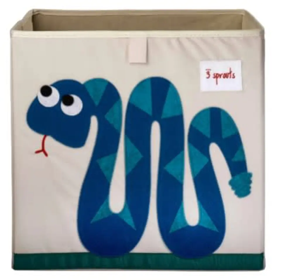 3 Sprouts Caja Organizadora Serpiente Azul  1