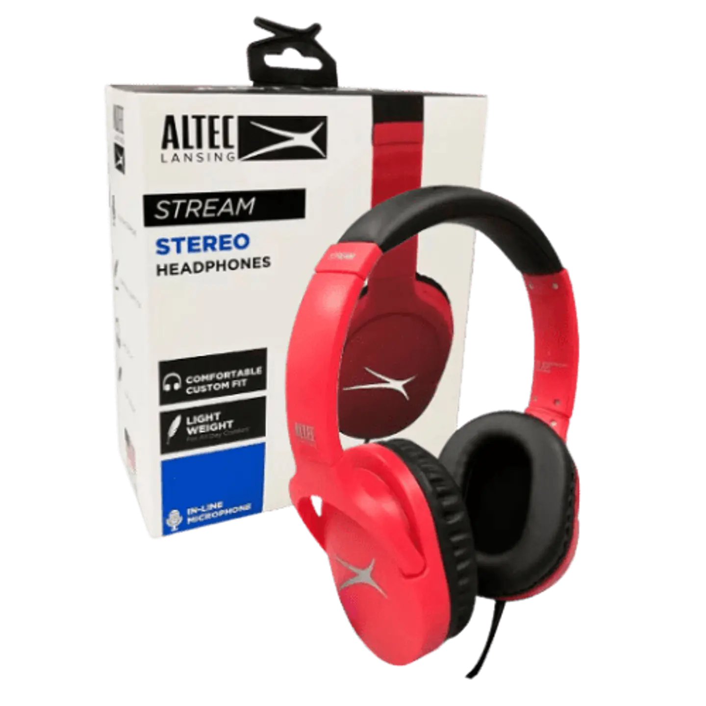 Altec Lansing Audífono Stream C/Micrófono Red  1