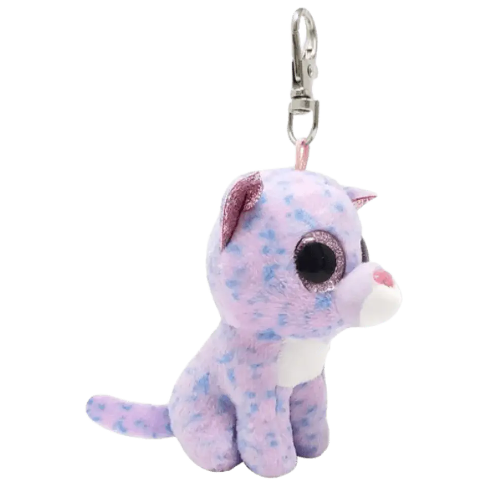 Ty Llavero Beanie Boos Cassidy Gato Lavanda 35244  2