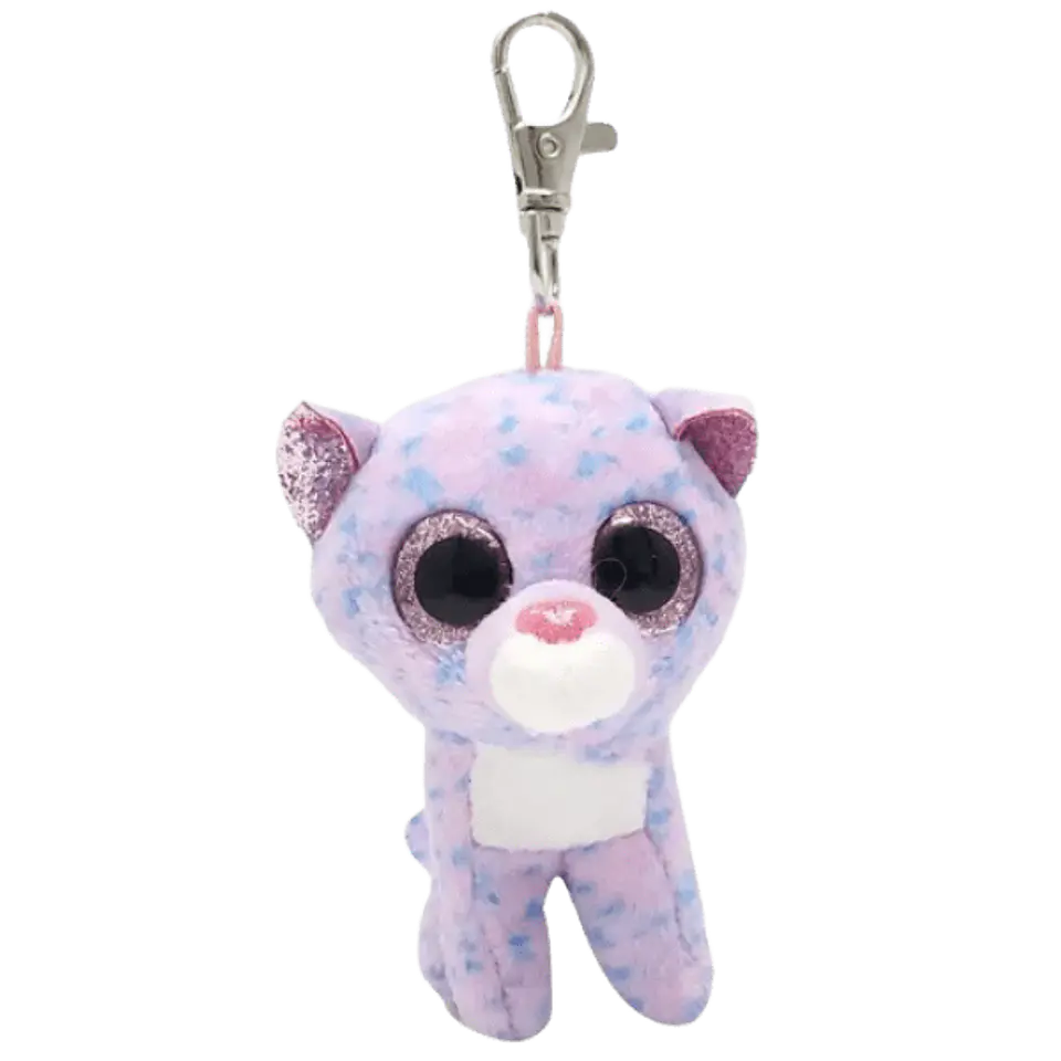 Ty Llavero Beanie Boos Cassidy Gato Lavanda 35244  3