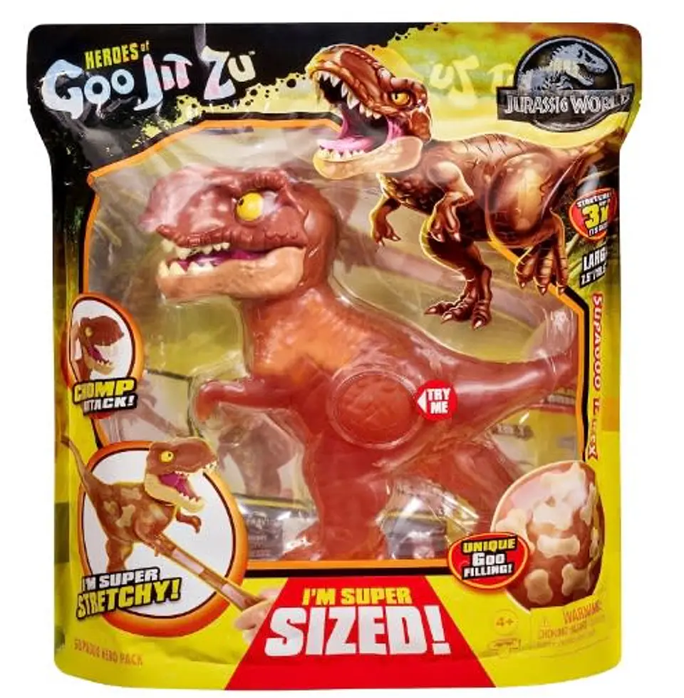 Goo Jit Zu Jurassic World I´M Super Sized! Supagoo T-Rex  1