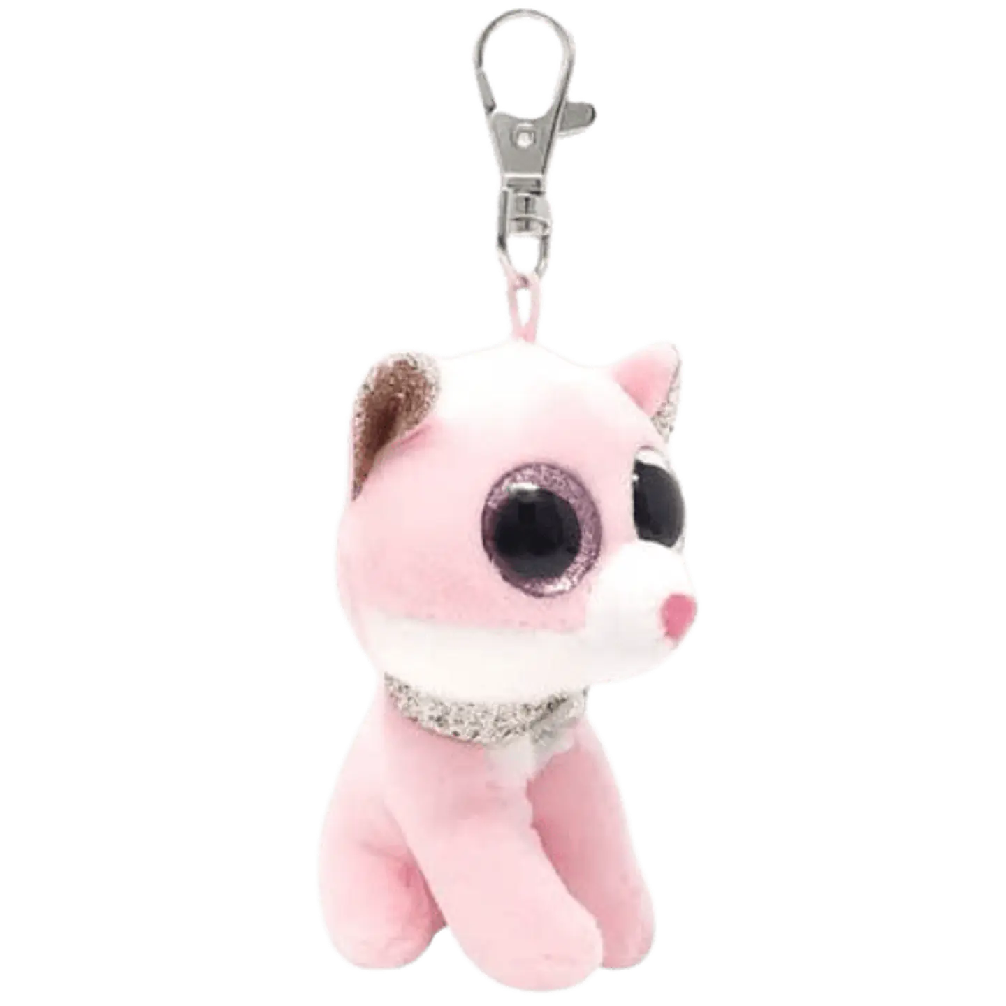 Ty Llavero Beanie Boos Fiona Gato Rosado 35247  2