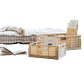 3 Sprouts Caja Plegable Moderna Grande Arena  - Miniatura 2