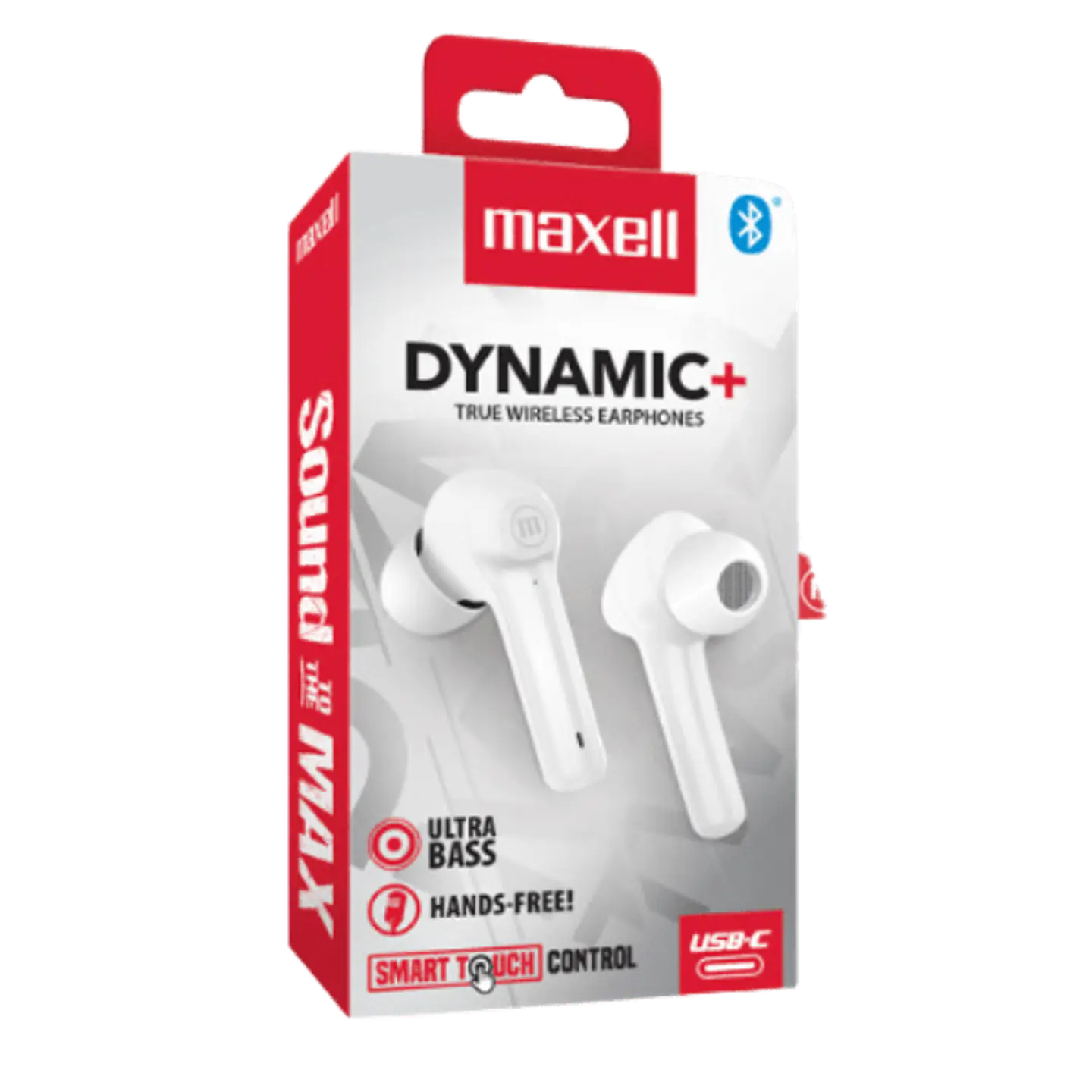 Maxell Audífonos Bluetooth Dynamic+ TWS Blanco  1