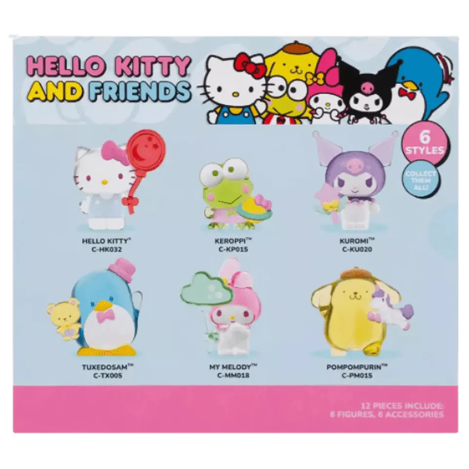 Jazwares Hello Kitty And Friends Pack 6 Figuras  2