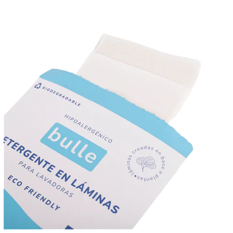 Bulle Detergente en Láminas Aroma Lavanda Eco Friendly 