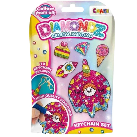Craze Diamondz Set Keychain 
