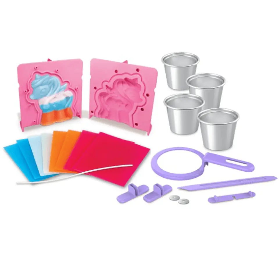 4M Kidz Maker Kit Velas Unicornios 3D  2