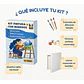 Kit Pintura Con Números El Pincel Gato Naranjo  - Miniatura 2