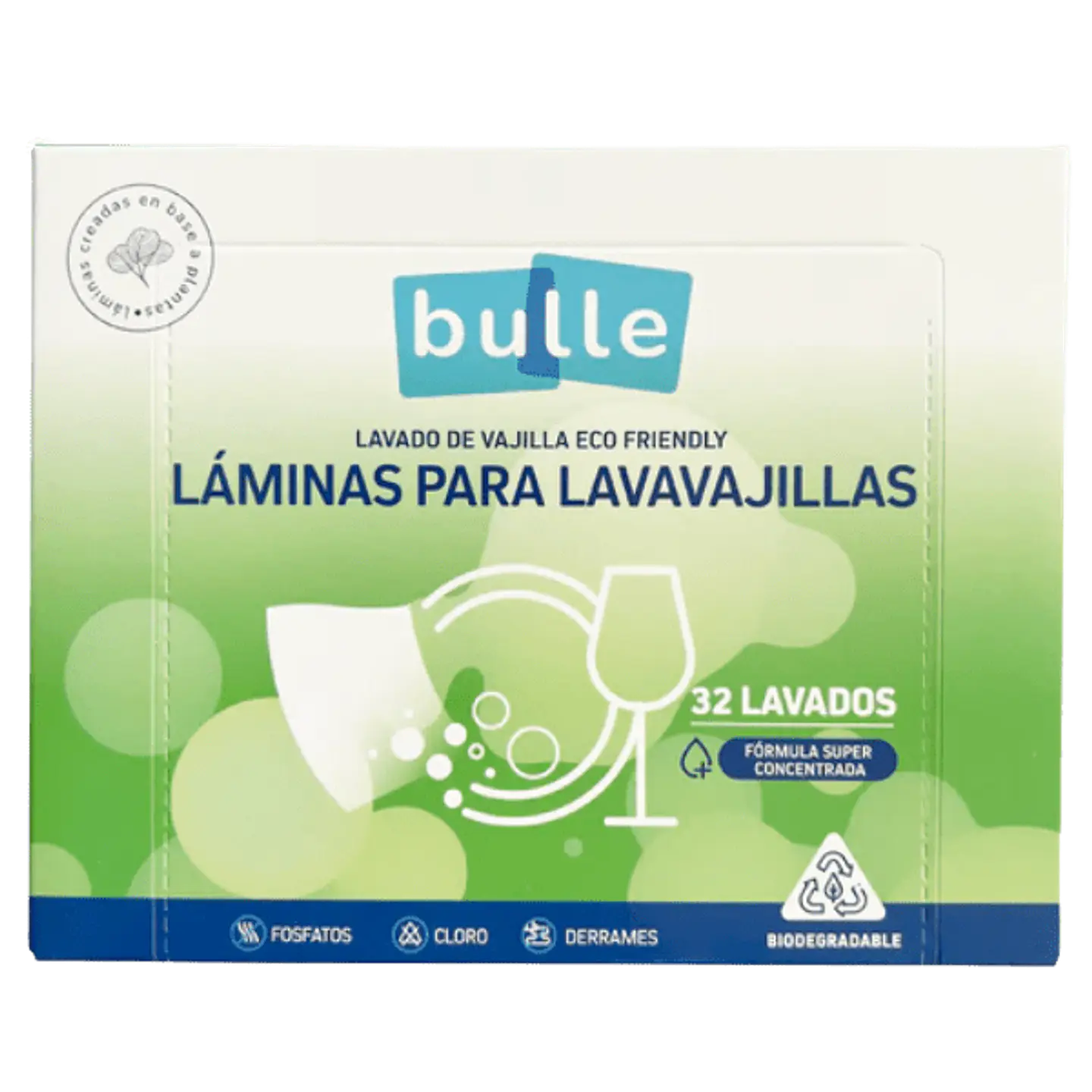 Bulle Láminas para Lavavajillas Eco Friendly  1