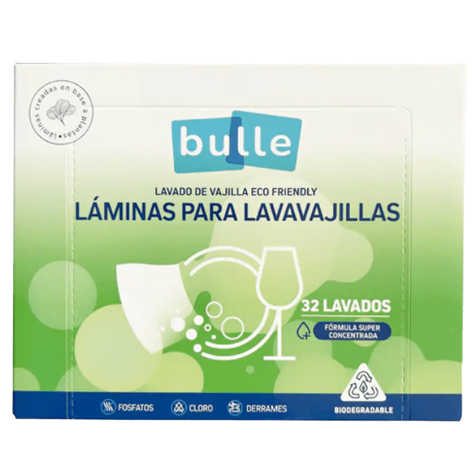 Bulle Láminas para Lavavajillas Eco Friendly  1