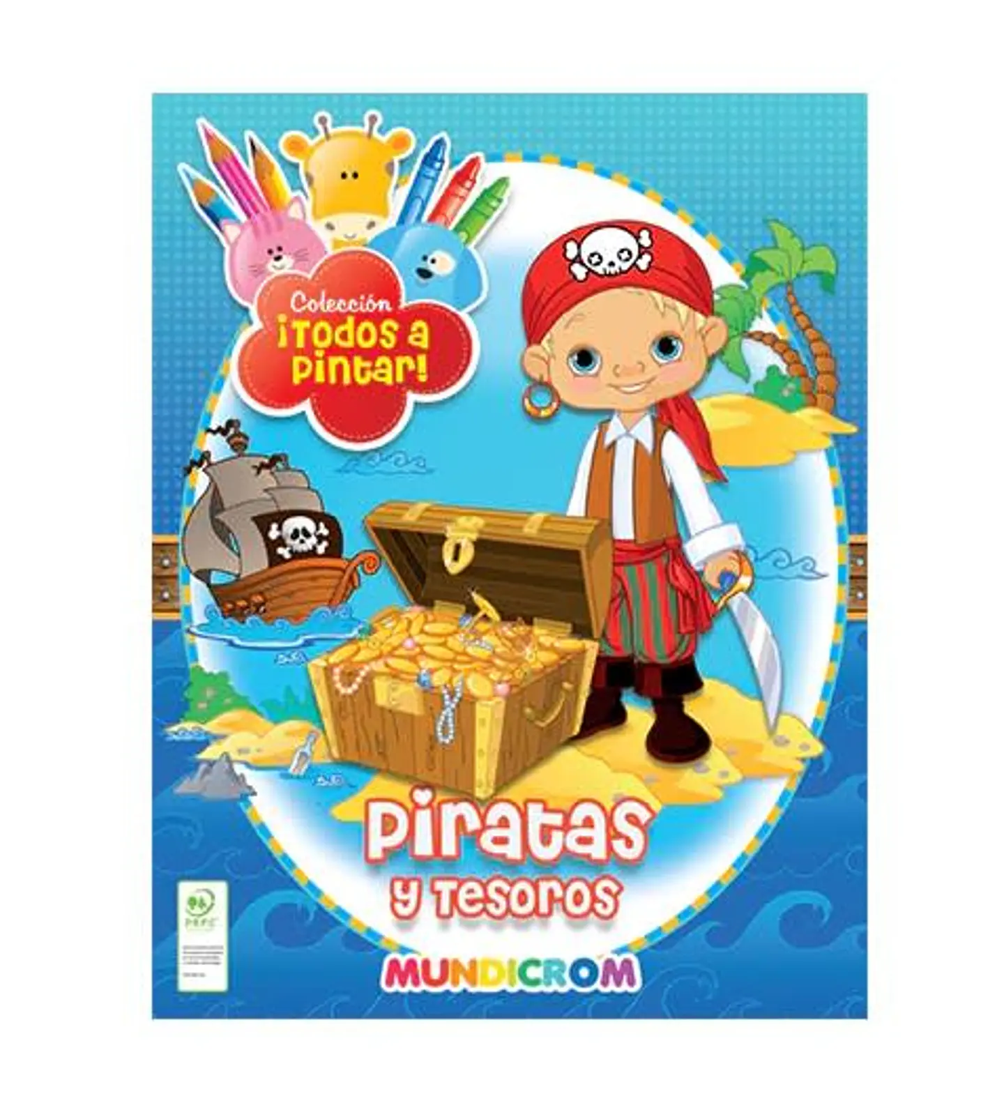Colección Todos a Pintar *Piratas y Tesoros*  1