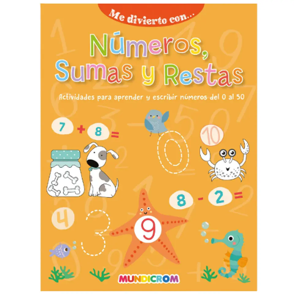 Colección Me Divierto Con...Números, Sumas y Restas  1