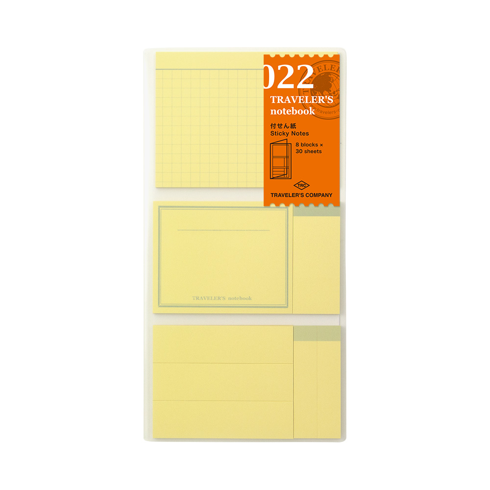 Refill Sticky Memo Pad 022 TRAVELER'S Notebook