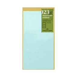  Refill Pocket Seal 023 TRAVELER´S Notebook